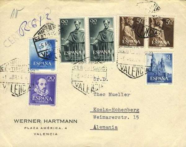 0000010610 - Spain. 2nd Centenary before 1960
