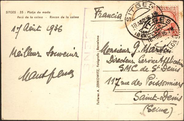 0000012528 - Catalonia. Postal History