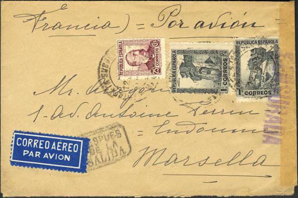 0000012540 - Spain. Spanish Republic Airmail