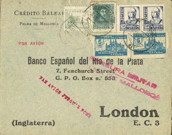0000012763 - Spain. Spanish State Air Mail