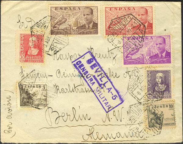 0000013631 - Spain. Spanish State Air Mail