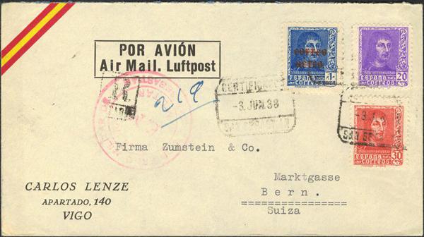 0000013655 - Spain. Spanish State Air Mail