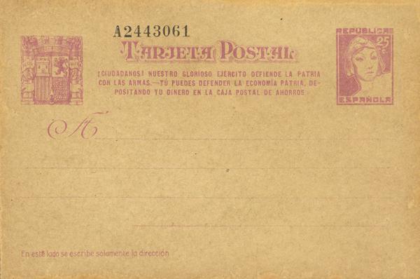 0000013742 - Entero Postal. Oficial