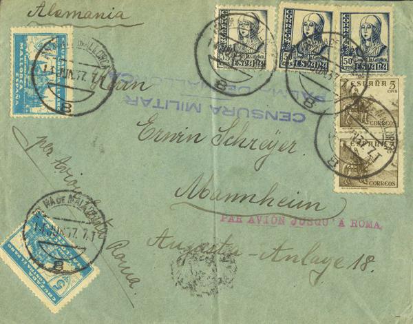 0000013814 - Spain. Spanish State Air Mail