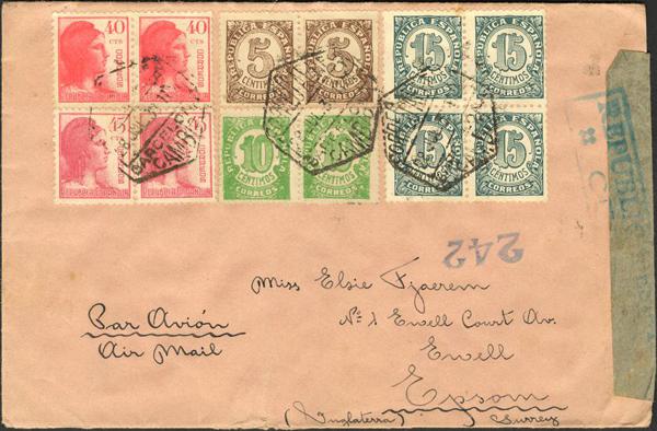 0000014151 - Spain. Spanish Republic Airmail