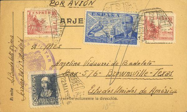 0000014292 - Spain. Spanish State Air Mail