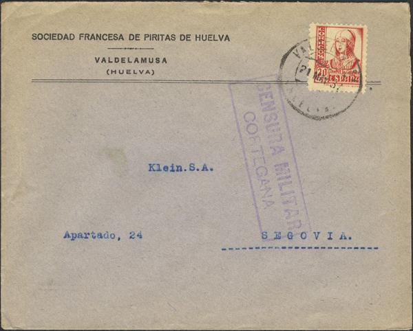 0000014799 - National Zone. Military Censorship Bando Nacional