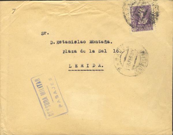 0000014878 - National Zone. Military Censorship Bando Nacional