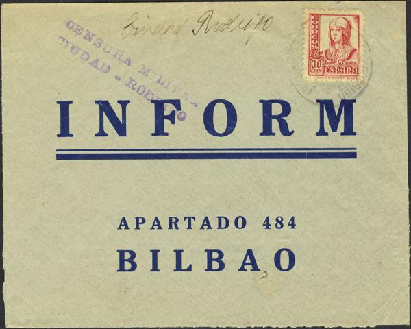 0000014888 - National Zone. Military Censorship Bando Nacional