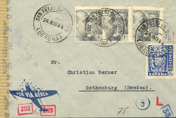 0000014921 - Spain. Spanish State Air Mail