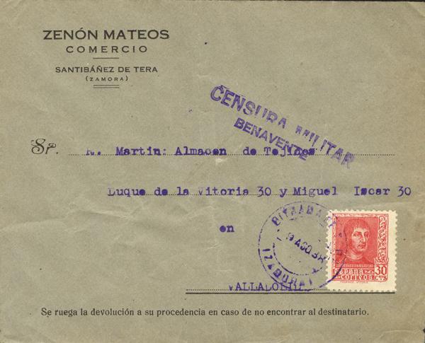 0000014932 - National Zone. Military Censorship Bando Nacional
