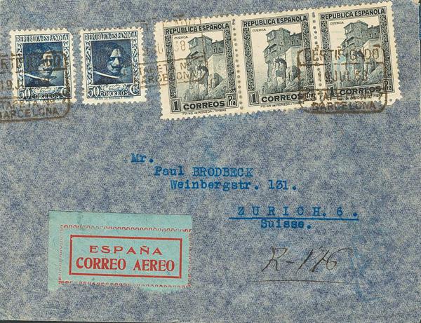 0000015536 - Republican Zone. Bando Republicano Airmail