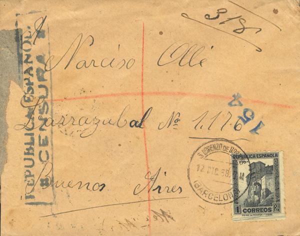 0000015537 - Republican Zone. Bando Republicano Registered Mail