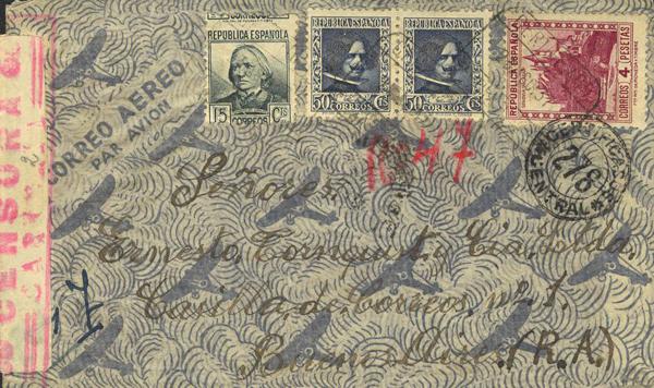 0000015549 - Republican Zone. Bando Republicano Airmail