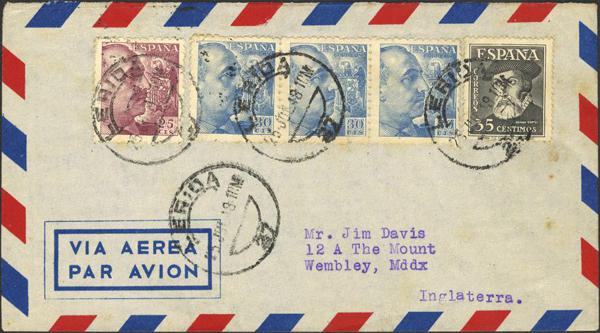 0000015584 - Spain. Spanish State Air Mail