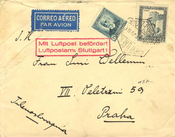 0000015820 - Republican Zone. Bando Republicano Airmail