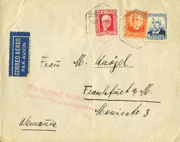0000016903 - Spain. Spanish Republic Airmail