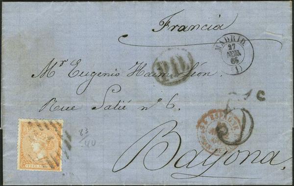 0000017578 - Madrid. Postal History