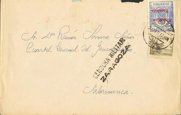 0000018307 - Aragon. Postal History