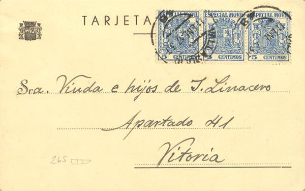 0000018617 - Castile and Leon. Postal History