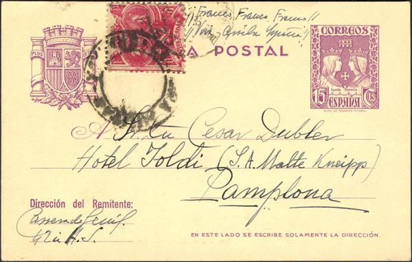 0000019200 - Entero Postal. Oficial