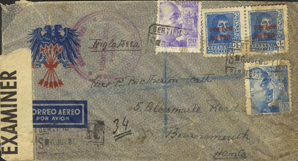0000022095 - España. Estado Español Correo Aéreo