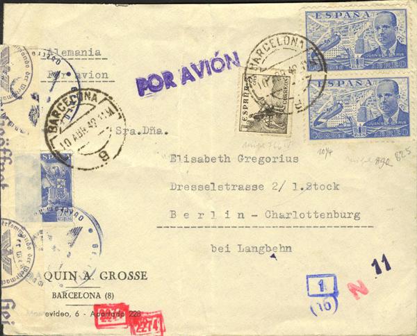 0000022107 - España. Estado Español Correo Aéreo