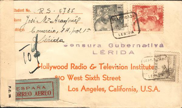 0000022157 - Catalonia. Postal History