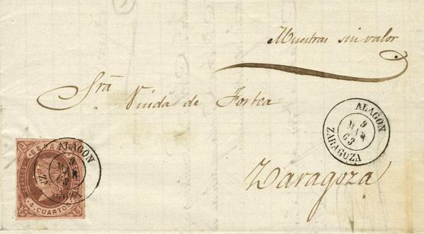 0000023710 - Aragon. Postal History