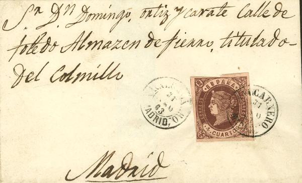 0000024345 - Madrid. Postal History