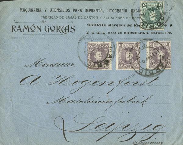 0000025310 - Madrid. Postal History