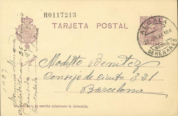 0000026090 - Madrid. Postal History