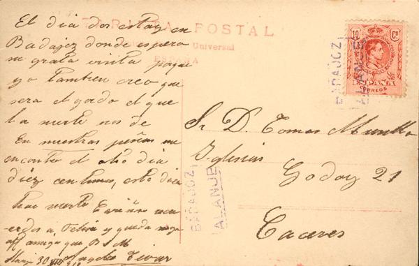 0000026165 - Extremadura. Historia Postal
