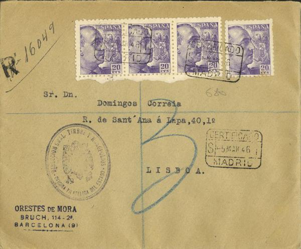 0000026222 - Madrid. Postal History
