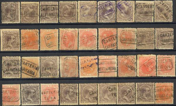 0000027087 - Andalusia. Philately