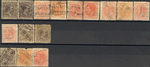 0000027100 - Castile and Leon. Philately