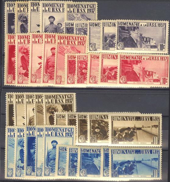 0000028171 - Spanish Civil War. Vignettes