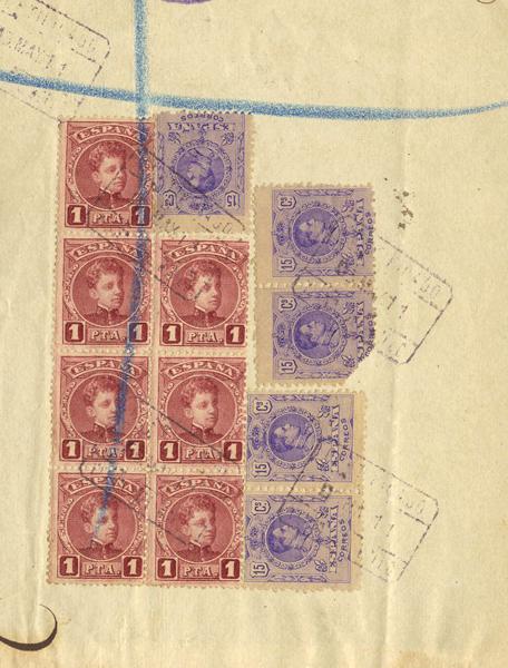 0000030089 - España. Alfonso XIII Correo Certificado