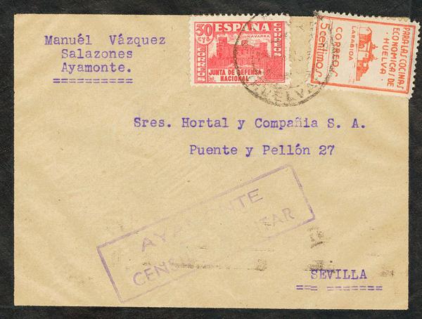 0000030411 - National Zone. Military Censorship Bando Nacional