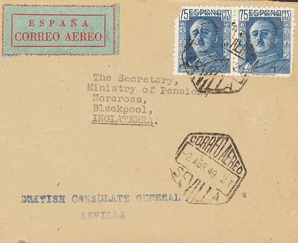 0000030501 - Spain. Spanish State Air Mail