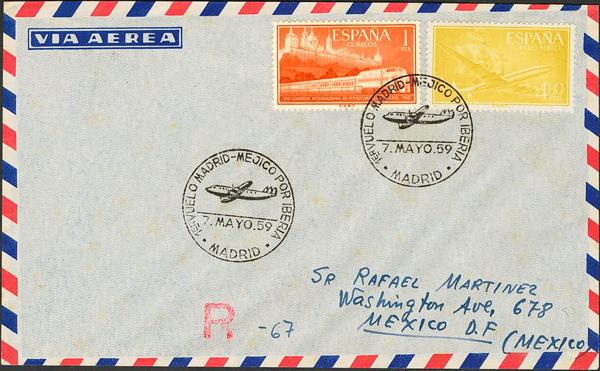 0000030733 - Spain. 2nd Centenary Airmail