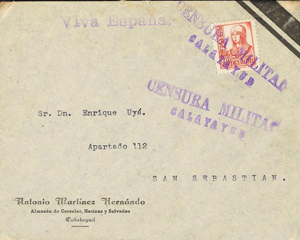 0000030907 - Aragon. Postal History