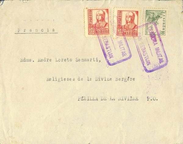 0000030957 - National Zone. Military Censorship Bando Nacional