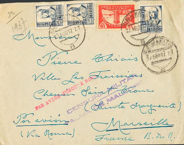0000030985 - Spain. Spanish State Air Mail