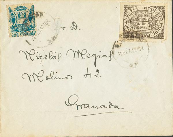 0000031052 - Andalusia. Postal History