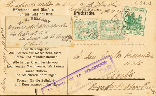 0000031341 - Andalusia. Postal History