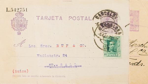 0000035180 - Entero Postal. Oficial