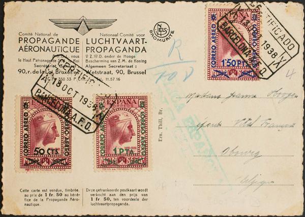 0000039819 - Spain. Spanish Republic Registered Mail