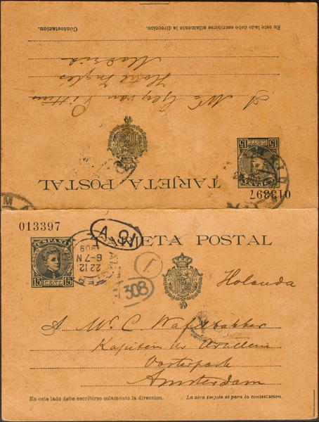 0000040191 - Entero Postal. Oficial