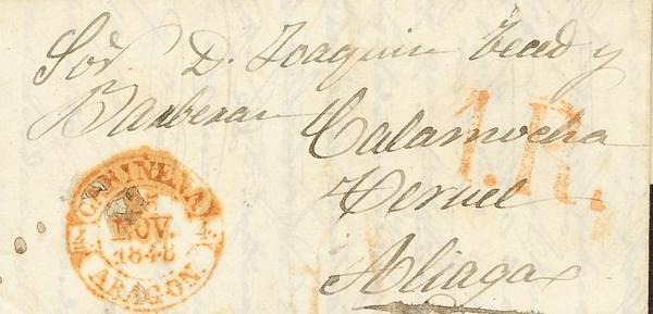 0000041710 - Aragon. Prephilately